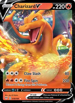 Charizard V - Darkness Ablaze