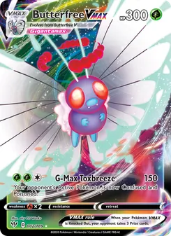Butterfree VMAX - Darkness Ablaze
