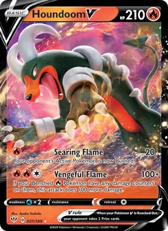 Houndoom V - Darkness Ablaze