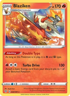 Blaziken - Darkness Ablaze