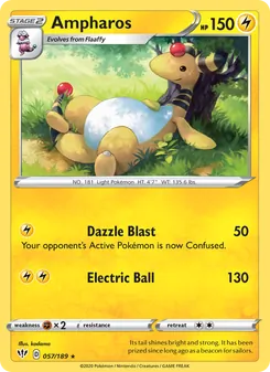 Ampharos - Darkness Ablaze