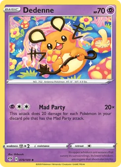 Dedenne - Darkness Ablaze