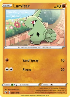Larvitar - Darkness Ablaze