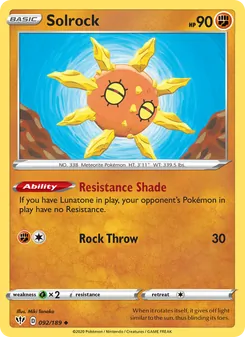 Solrock - Darkness Ablaze