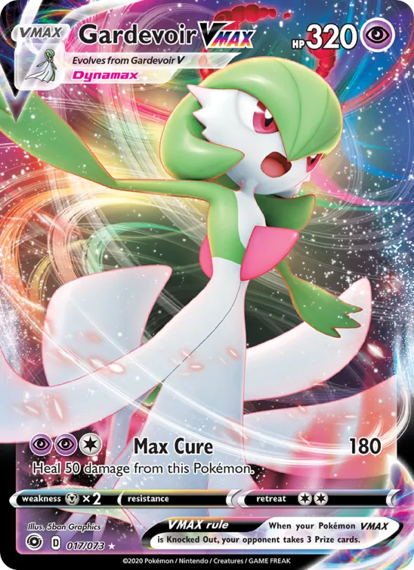Gardevoir VMAX - Champion's Path Pokemon Card