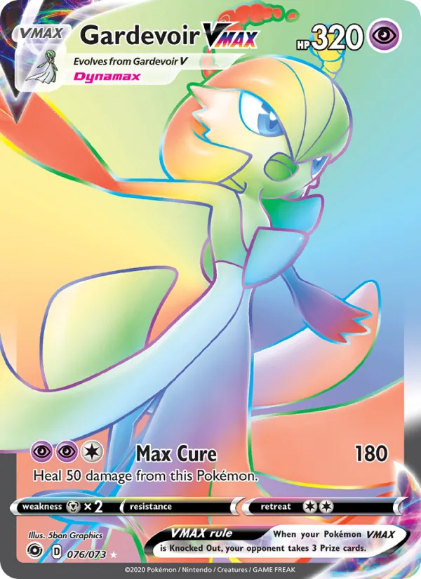 Gardevoir VMAX - Champion's Path Pokemon Card