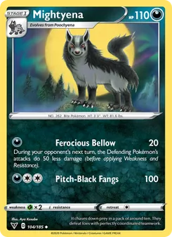 Mightyena - Vivid Voltage