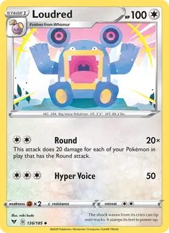 Loudred - Vivid Voltage