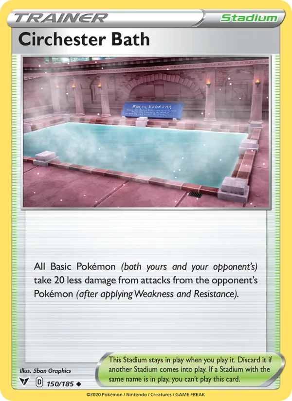 Circhester Bath - Vivid Voltage Pokemon Card