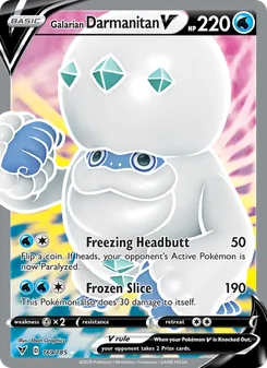 Galarian Darmanitan V - Vivid Voltage
