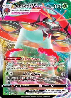 Orbeetle VMAX - Vivid Voltage
