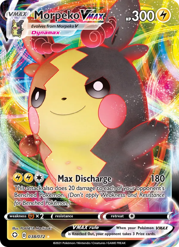 Morpeko VMAX - Shining Fates Pokemon Card
