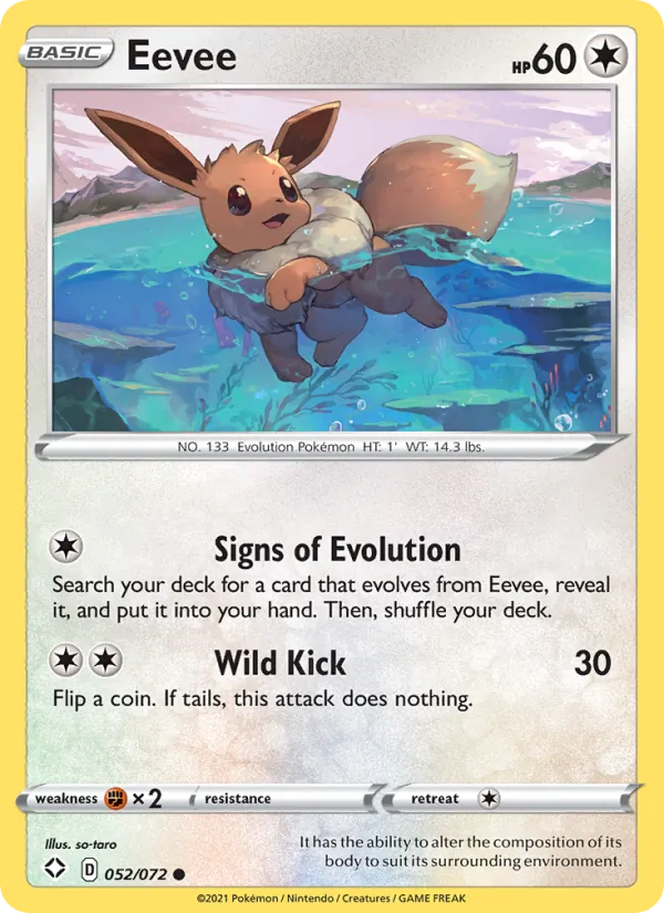Eevee - Shining Fates Pokemon Card