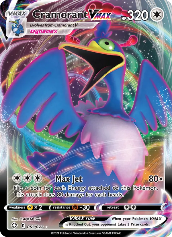 Cramorant VMAX - Shining Fates Pokemon Card