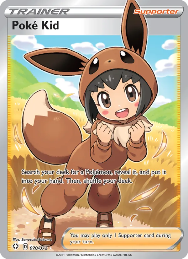Poké Kid - Shining Fates Pokemon Card
