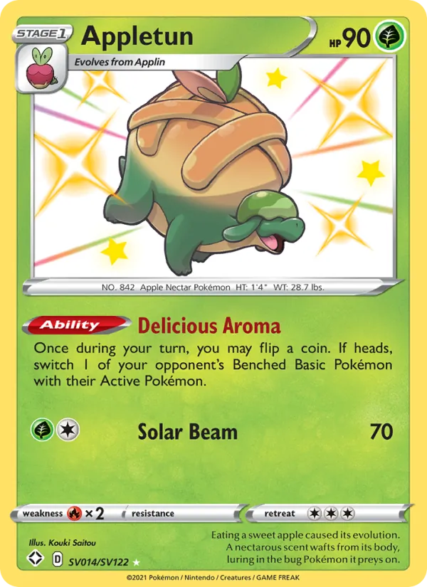 Appletun - Shining Fates Pokemon Card