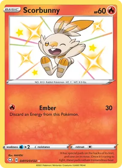 Scorbunny - Shining Fates