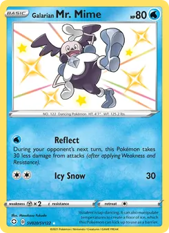 Galarian Mr. Mime - Shining Fates