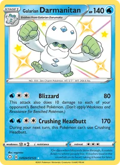 Galarian Darmanitan - Shining Fates