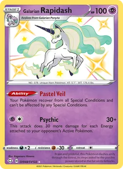 Galarian Rapidash - Shining Fates