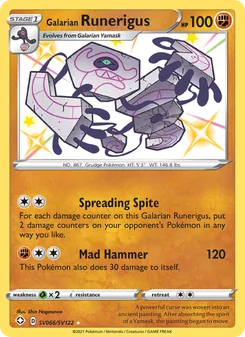 Galarian Runerigus - Shining Fates