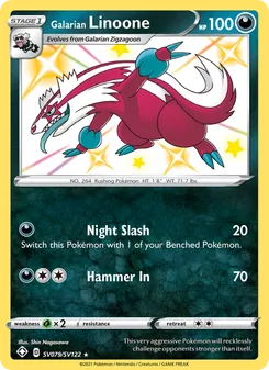 Galarian Linoone - Shining Fates