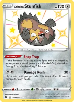 Galarian Stunfisk - Shining Fates