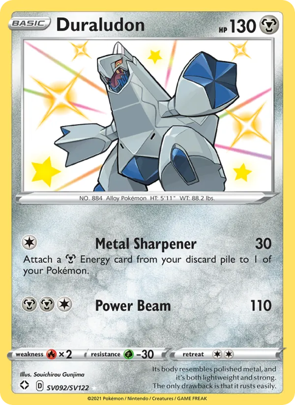Duraludon - Shining Fates Pokemon Card