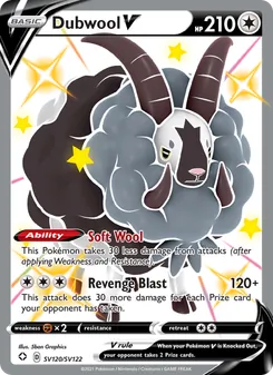 Dubwool V - Shining Fates