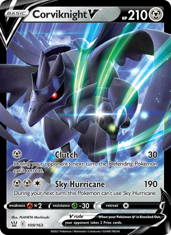 Corviknight V - Battle Styles Pokemon Card
