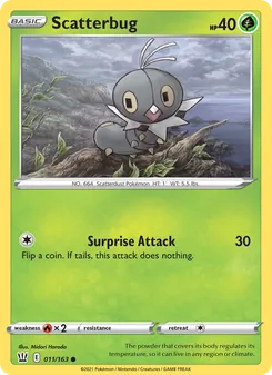 Scatterbug - Battle Styles