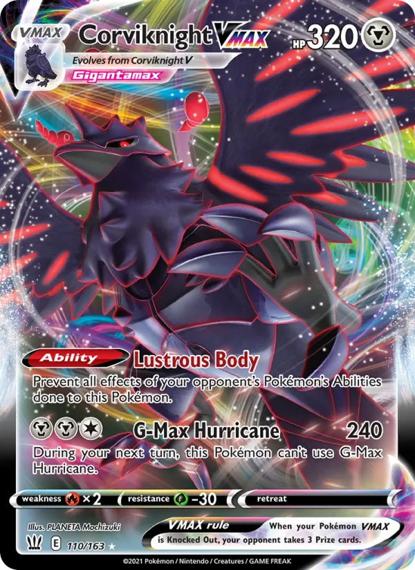 Corviknight VMAX - Battle Styles Pokemon Card