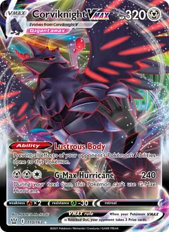 Corviknight VMAX - Battle Styles