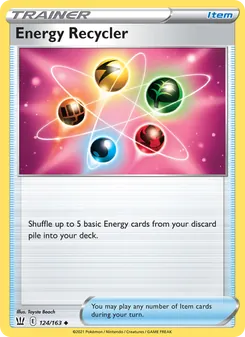 Energy Recycler - Battle Styles