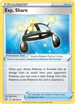 Exp. Share - Battle Styles