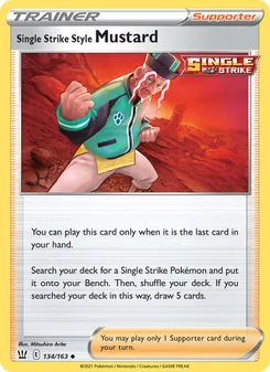Single Strike Style Mustard - Battle Styles