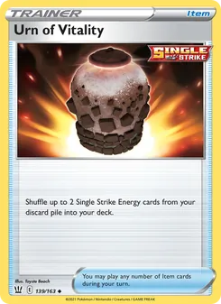 Urn of Vitality - Battle Styles