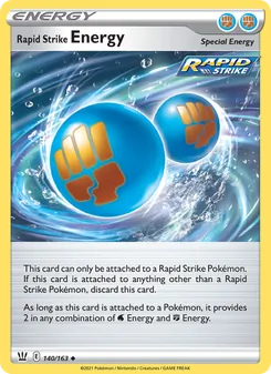 Rapid Strike Energy - Battle Styles