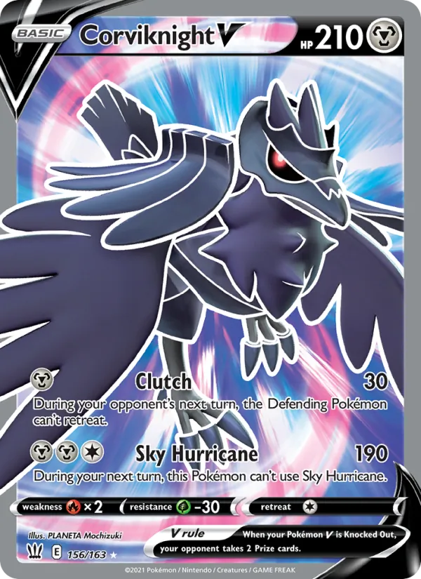 Corviknight V - Battle Styles Pokemon Card