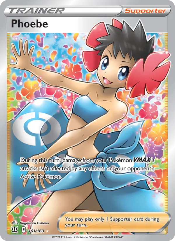 Phoebe - Battle Styles Pokemon Card
