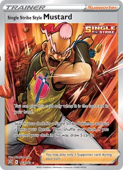 Single Strike Style Mustard - Battle Styles