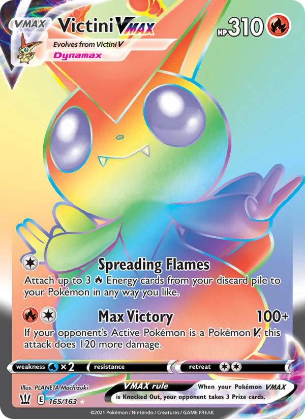 Victini VMAX - Battle Styles Pokemon Card