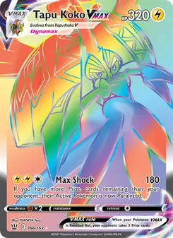 Tapu Koko VMAX - Battle Styles