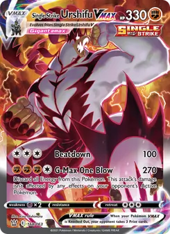 Single Strike Urshifu VMAX - Battle Styles