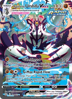 Rapid Strike Urshifu VMAX - Battle Styles