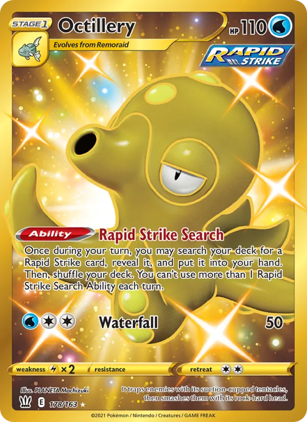Octillery - Battle Styles Pokemon Card