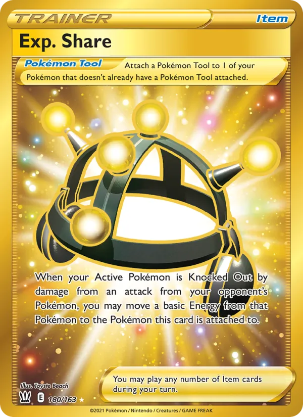 Exp. Share - Battle Styles Pokemon Card