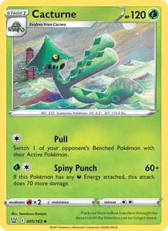 Cacturne - Battle Styles