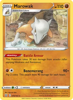 Marowak - Battle Styles