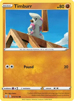 Timburr - Battle Styles